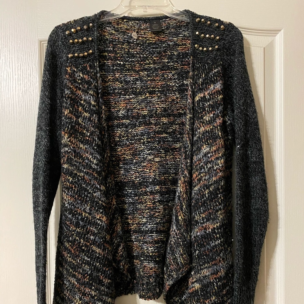 BKE open front sweater. Size M.